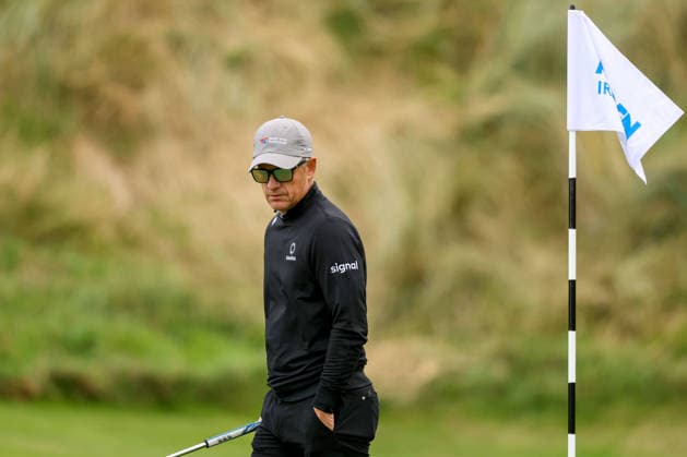 2026 Amgen Irish Open - Second Round, Trump International Golf Links, Doonbeg 11 9 2026 Luke Donald walks on the first green Luke Donald walks on the first green 11 9 2026  Copyright: xx BB3_1132