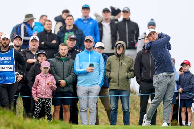 2026 Amgen Irish Open - Second Round, Trump International Golf Links, Doonbeg 11 9 2026 Alex Fitzpatrick tees off the second Alex Fitzpatrick tees off the second 11 9 2026  Copyright: xx BB3_1216