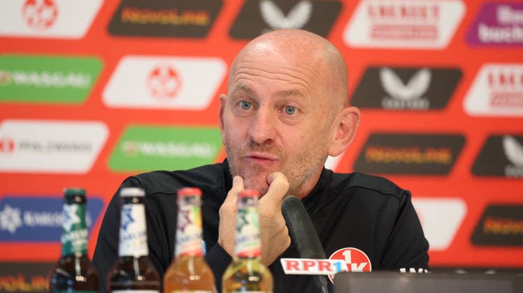 10.09.2026, xrekx, Fussball 2.Bundesliga , 1.FC Kaiserslautern - Pressekonferenz v.l. Torsten Lieberknecht Trainer (1.FC Kaiserslautern) Kaiserslautern *** September 10, 2026, xrekx, Soccer, 2. Bundesliga, 1. FC Kaiserslautern Press Conference with Torsten Lieberknecht, Coach of 1. FC Kaiserslautern, Kaiserslautern