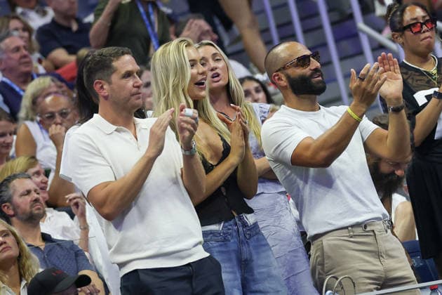 Tennis - Us open 2026 - ITF - New York - 11 09 2026 Tennis - Us open 2026 - ITF - New York - Invites VIP dans la loge d Â Aryna Sabalenka - Bielorussie New York  Copyright: xCCx