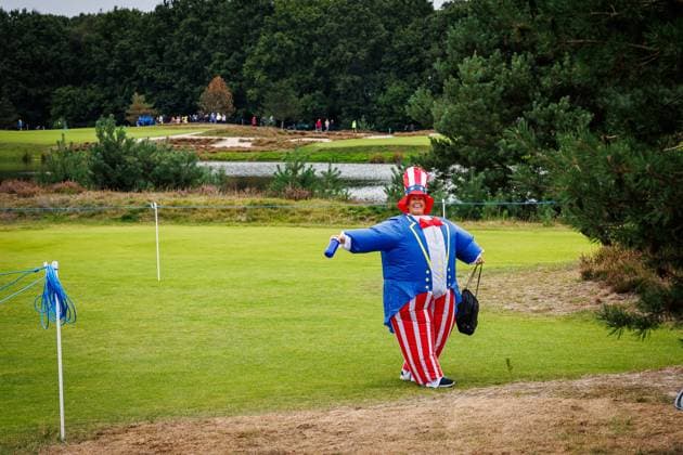 Cromvoirt , 11-09-2026 , Bernardus Golf , Solheim cup golf USA vs Europe , Friday Foursome morning session, picture shows fans Solheim Cup  x206860692x Copyright: