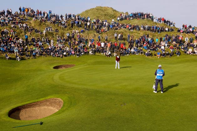 2026 Amgen Irish Open - Second Round, Trump International Golf Links, Doonbeg 11 9 2026 Jon Rahm putts on the third Jon Rahm putts on the third 11 9 2026  Copyright: xx BBR63047