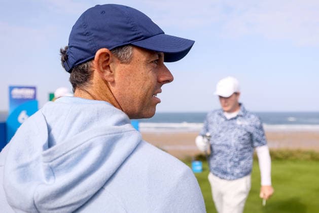2026 Amgen Irish Open - Second Round, Trump International Golf Links, Doonbeg 11 9 2026 Rory McIlroy looks down the sixth from the tee box Rory McIlroy looks down the sixth from the tee box 11 9 2026  Copyright: xx BBR63233