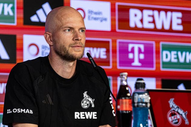 Pressekonferenz, 1.FC Köln; 11.09.2026 Rene Wagner (Cheftrainer, 1. FC Köln) während der Pressekonferenz vor dem Bundesligaspiel gegen SV Werder Bremen. Pressekonferenz, 1.FC Köln; Geißbockheim, Köln; 11.09.2026 *** Press Conference, 1 FC Köln, September 11, 2026: Rene Wagner, Head Coach of 1 FC Köln, during the press conference ahead of the Bundesliga match against SV Werder Bremen. Press Conference, 1 FC Köln, Geißbockheim, Cologne, September 11, 2026 Copyright: xBEAUTIFULxSPORTS Buriakovx