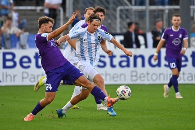 Football, Bavarian Regional League, 1860 Munich v TSV Schwaben Augsburg