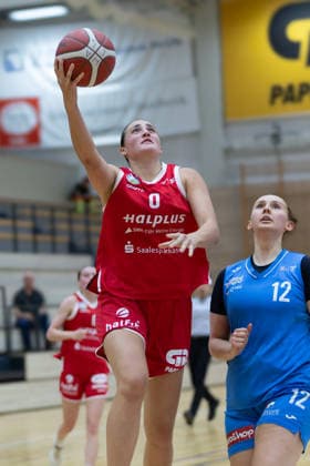 Alexia Allesch (Lions), 0, Elina Timoschenko (Sharks), 12, halftime: Lions vs. KB Sharks Würzburg, Women s Basketball, Exhibition Game, 1st Bundesliga, 2nd Bundesliga South, DBBL, 2026–27 season, November 9, 2026, SWH Arena, Saxony-Anhalt, Germany