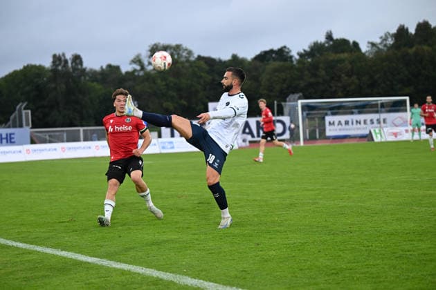 September 11, 2026, GER, Soccer, Regionalliga Nord, Matchday 8, 2026–2027 Season, Oldenburg, Marschwegstadion, VfB Oldenburg vs. Hannover 96 II U23 Leon DEMAJ VfB Oldenburg 10 Oldenburg Marschwegstadion Lower Saxony Germany Copyright: xnordphotoxGmbHx xRojahnx