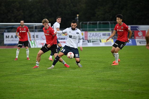 September 11, 2026, GER, Soccer, Regionalliga Nord, Matchday 8, 2026–2027 Season, Oldenburg, Marschweg Stadium, VfB Oldenburg vs. Hannover 96 II U23 Leon DEMAJ VfB Oldenburg 10 Oldenburg Marschweg Stadium Lower Saxony Germany Copyright: xnordphotoxGmbHx xRojahnx