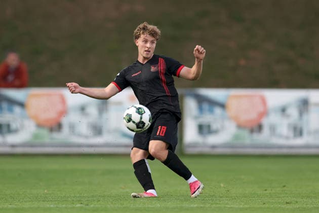 September 11, 2026, Men s, Soccer, 2026–2027 season, Bavarian Regional League, Matchday 8: TSV Aubstadt vs. SpVgg Unterhaching, Dominik Lindermeir 18, SpVgg Unterhaching, Sulzfeld, Schulstadion Aubstadt, NGN Arena, Bavaria, Germany