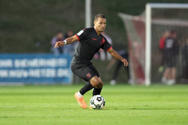 September 11, 2026, Men s Soccer, 2026–2027 Season, Bavarian Regional League, Matchday 8: TSV Aubstadt vs. SpVgg Unterhaching, Alexander Beusch 11, SpVgg Unterhaching, Sulzfeld, Schulstadion Aubstadt, NGN Arena, Bavaria, Germany