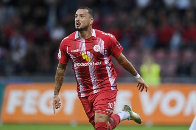Sercan Sararer of KSV Hessen Kassel 10 celebrates after scoring the goal that made it 2–0, GER, KSV Hessen Kassel vs. Kickers Offenbach, soccer, Regionalliga Southwest, 2026–2027 season, Matchday 7, September 11, 2026, GER, Soccer, Regionalliga Southwest, KSV Hessen Kassel vs. Kickers Offenbach, September 11, 2026, Kassel Copyright: xRolandxSippelx-xEibner-Pressefotox EP_RSL