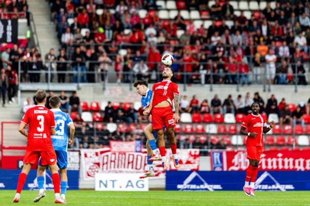 September 11, 2026, GER, Soccer, Men, 2026–2027 Season, Regionalliga Northeast, Matchday 8, FC Rot-Weiss Erfurt vs. RSV Eintracht 1949 (Regionaler Sportverein Eintracht 1949 e.V., Stahnsdorf, Brandenburg), Sofiane Ikene, FC Rot-Weiss Erfurt, 99096 Erfurt, Steigerwaldstadion (grass field), Thuringia, Germany