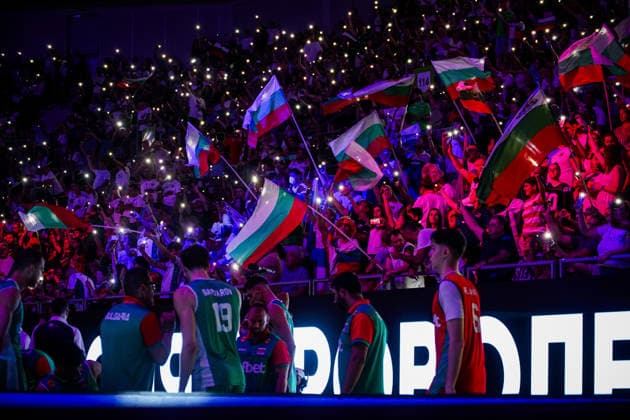 Volleyball - CEV EuroVolley 2026 Group B - Portugal vs Bulgaria - 09.11.2026 SOFIA, BULGARIA - September 11th: Fans of Bulgaria during CEV EuroVolley 2026, Group B match between Portugal vs Bulgaria at Arena 8888 in Sofia, Bulgaria, on September 11th, 2026 in Sofia, Bulgaria. Copyright: xYulianxTodorovx