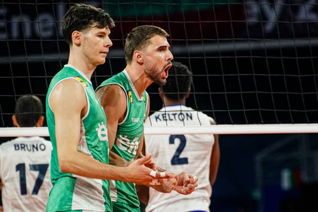 Volleyball - CEV EuroVolley 2026 Group B - Portugal vs Bulgaria - 09.11.2026 SOFIA, BULGARIA - September 11th: Martin Atanasov, 4 of Bulgaria during CEV EuroVolley 2026, Group B match between Portugal vs Bulgaria at Arena 8888 in Sofia, Bulgaria, on September 11th, 2026 in Sofia, Bulgaria. Copyright: xYulianxTodorovx