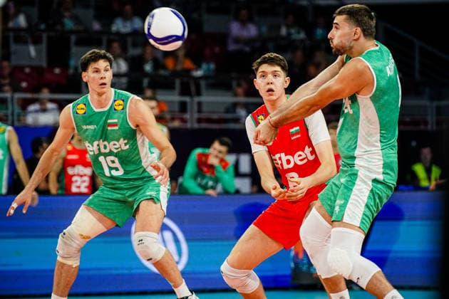 Volleyball, European Championships, Portugal v Bulgaria