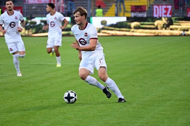 September 11, 2026 xkhx Kassel, Auestadion, Regionalliga Südwest, 2026–2027 Season, KSV Hessen Kassel vs. Kickers Offenbach, OFC Benedikt von Hagen 17, OFC