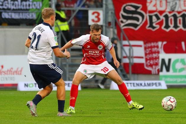 Football, RL West, Rot-Weiß Oberhausen v FC Schalke 04 II