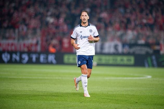 11.09.2026, Fussball, Saison 2026 2027, Bundesliga, 1. FC Union Berlin - FC Schalke 04, Nikola Katic (FC Schalke 04) xRHR-FOTO YYx *** September 11, 2026, Soccer, 2026–2027 Season, Bundesliga, 1. FC Union Berlin vs. FC Schalke 04, Nikola Katic, FC Schalke 04, xRHR PHOTO YYx Copyright: KROEGER RHR-FOTOx RHR-FOTO YY
