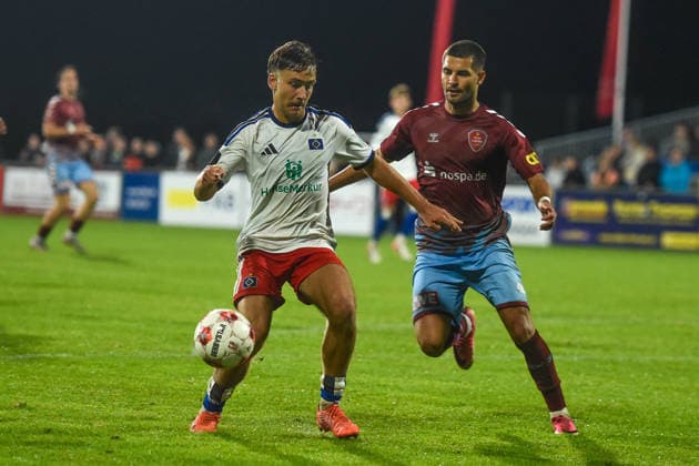 Football, RL North, SC Weiche Flensburg 08 v Hamburger SV II