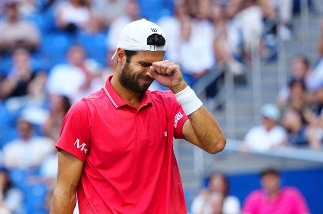 Karen Khachanov 2026 US Open, Day Thirteen, USTA Billie Jean King National Tennis Center, New York, USA - 11 Sep 2026New York USTA Billie Jean King National T New York (NY) United States of America EDITORIAL USE ONLY No use with unauthorised audio, video, data, fixture lists, club league logos or live services. Online in-match use limited to 120 images, no video emulation. No use in betting, games or single club league player publications.  Copyright: xJavierxGarcia Shutterstockx 17140162o