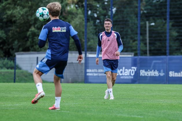 Sports, Soccer, 3rd Division, 2026–2027 Season, MSV Duisburg Training, September 11, 2026, MSV Duisburg Training Facility, Dennis Borkowski, MSV Duisburg, 25 Duisburg, MSV Duisburg Training Facility, North Rhine-Westphalia, Germany