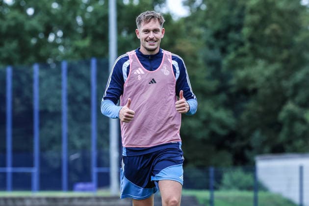 Sports, Soccer, 3rd Division 2026–2027 Season; MSV Duisburg Training, September 11, 2026; MSV Duisburg Training Facility; Aljaz Casar, MSV Duisburg; 8 Duisburg; MSV Duisburg Training Facility, North Rhine-Westphalia, Germany