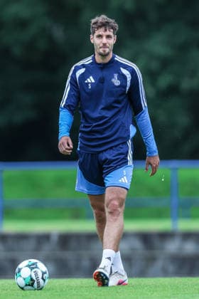 Sports, Soccer, 3rd Division, 2026–2027 Season, MSV Duisburg Training, September 11, 2026, MSV Duisburg Training Facility, Tobias Fleckstein, MSV Duisburg, 5 Duisburg, MSV Duisburg Training Facility, North Rhine-Westphalia, Germany