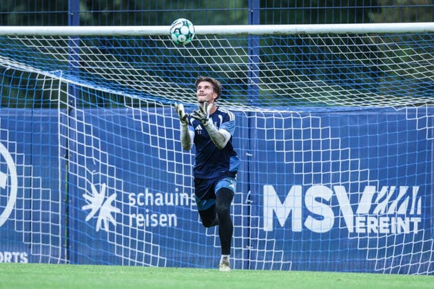 Sports, Soccer, 3rd Division 2026–2027 Season; MSV Duisburg Practice, September 11, 2026; MSV Duisburg Training Facility, Laurenz Jennissen, MSV Duisburg, 21 Duisburg; MSV Duisburg Training Facility, North Rhine-Westphalia, Germany