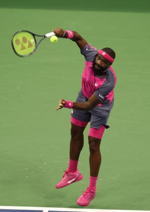 September 11, 2026, New York City, New York, USA: FRANCES TIAFOE of USA during the match against B. Shelton of USA in the semifinals of Grand Slam tournament US Open. New York, USA. New York City USA - ZUMAc278 20260911_zsp_c278_062 Copyright: xMarcinxCholewinskix