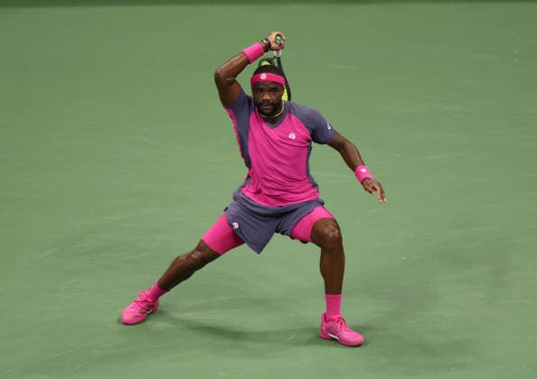 September 11, 2026, New York City, New York, USA: FRANCES TIAFOE of USA during the match against B. Shelton of USA in the semifinals of Grand Slam tournament US Open. New York, USA. Tennis: US Open - Fances Tiafoe  - ZUMAc278 20260911_zsp_c278_066 Copyright: xMarcinxCholewinskix