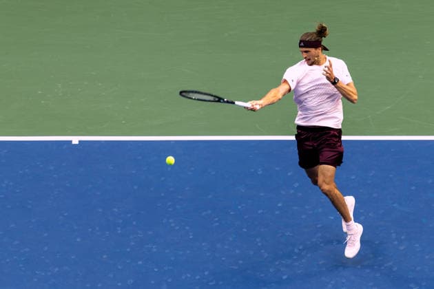 September 11, 2026: Alexander Zverev (GER) in action against Karen Khachanov during their Semifinal match at the US Open on September 11, 2026, held at the USTA Billie Jean King National Tennis Center in New York City. CSM New York City USA - ZUMAc04_ 20260911_zma_c04_126 Copyright: xBerniexHaleyx