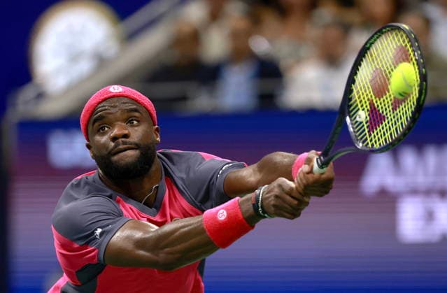US Open tennis tournament - Day 13 Frances Tiafoe of the US in action against Ben Shelton of the US during the Men s Singles Semifinals of the US Open Tennis Championships in Flushing Meadows, New York, USA, 11 September 2026. FLUSHING MEADOWS NEW YORK United States  Copyright: xCRISTOBALxHERRERA-ULASHKEVICHx