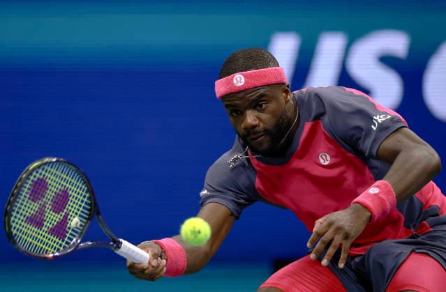 US Open tennis tournament - Day 13 Frances Tiafoe of the US in action against Ben Shelton of the US during the Men s Singles Semifinals of the US Open Tennis Championships in Flushing Meadows, New York, USA, 11 September 2026. FLUSHING MEADOWS NEW YORK United States  Copyright: xCRISTOBALxHERRERA-ULASHKEVICHx
