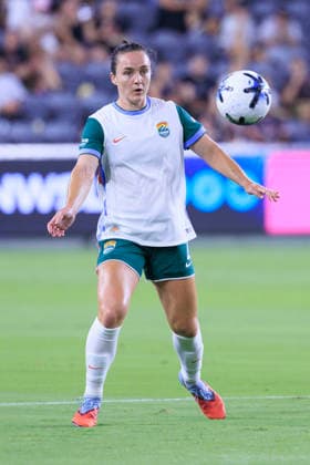 September 11, 2026, Los Angeles, California, USA: Megan Reid 2 of the Denver Summit FC during their regular season NWSL game against the Angel City FC on Friday September 11, 2026 at the BMO Stadium in Los Angeles, California. ACFC tie with Denver Summit, 3-3. ARIANA RUIZ PI Los Angeles USA - ZUMAp124 20260911_zaa_p124_005 Copyright: xArianaxRuizx