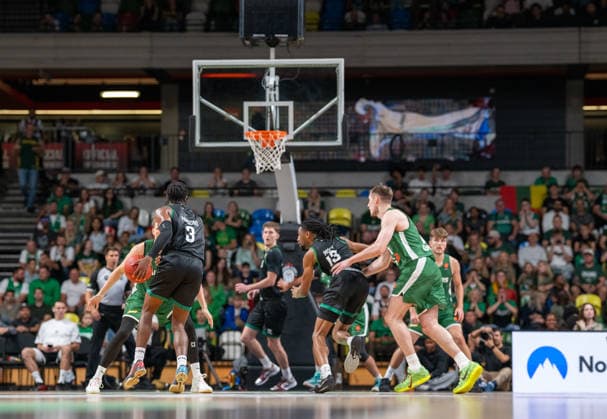 Malik Parsons for Slask Wroclaw during the London Lions Invitational match between Zalgiris Kaunas and Slask Wroclaw foe the third place playoffs at the Copper Box Arena, London, United Kingdom on 11 September 2026. Copyright: xPhilxHutchinsonx 45390071