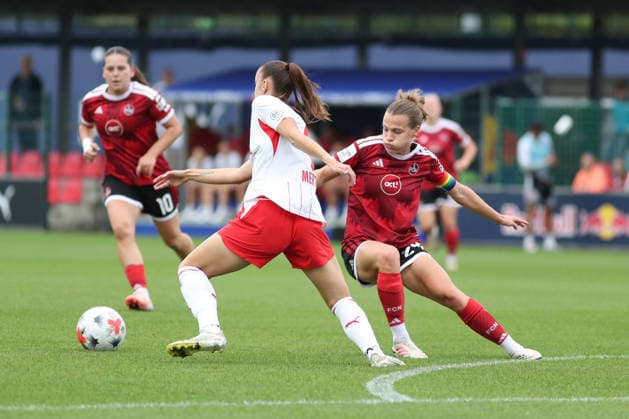 Google Pixel Frauen-Bundesliga, RB Leipzig - 1. FC Nürnberg; 12.09.2026 Kapitänin Nastassja Lein (24, 1. FC Nürnberg). Fußball, Google Pixel Frauen-Bundesliga, Saison 2026 2027, 4. Spieltag: RB Leipzig vs. 1. FC Nürnberg am 12.09.2026, Trainingszentrum Cottaweg, Leipzig. DFB REGULATIONS PROHIBIT ANY USE OF PHOTOGRAPHS AS IMAGE SEQUENCES AND OR QUASI-VIDEO. *** Google Pixel Women s Bundesliga, RB Leipzig vs. 1. FC Nürnberg, September 12, 2026; Captain Nastassja Lein, No. 24; 1. FC Nürnberg Soccer; Google Pixel Women s Bundesliga; 2026–2027 Season; Matchday 4: RB Leipzig vs. 1. FC Nürnberg on September 12, 2026, Cottaweg Training Center, Leipzig. DFB regulations prohibit any use of photographs as image sequences and or quasi-video. Copyright: xBEAUTIFULxSPORTS JanxKaeferx