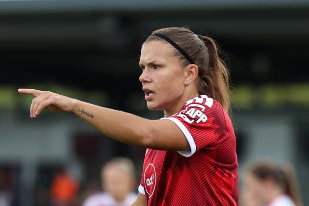 Deutschland: Fußball Google Pixel Frauen-Bundesliga 2026 - 2027, 4. Spieltag - RB Leipzig gegen 1.FC Nürnberg, Trainingszentrum von RB Leipzig (Leipzig): Alexsandra Lobanova (1. FC Nürnberg Frauen, 4) *** Germany Soccer Google Pixel Women s Bundesliga 2026 2027, Matchday 4: RB Leipzig vs. 1. FC Nürnberg, RB Leipzig Training Center, Leipzig, Alexsandra Lobanova, 1. FC Nürnberg Women, 4 Copyright: xLucasxWalterx