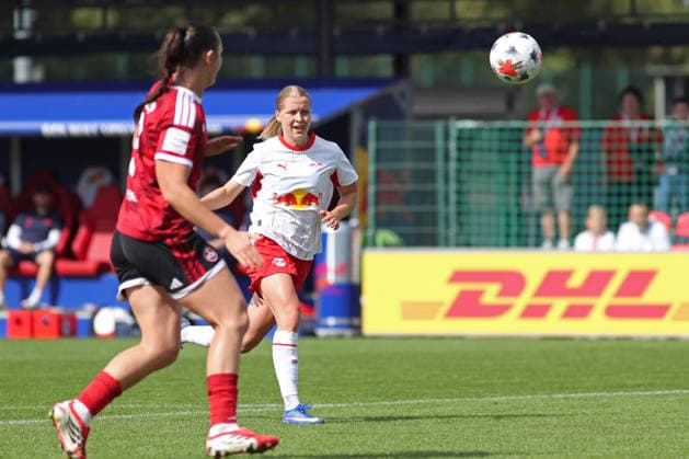 Google Pixel Frauen-Bundesliga, RB Leipzig - 1. FC Nürnberg; 12.09.2026 Emilia Kiaer Asgeirsdottir (8, RB Leipzig). Fußball, Google Pixel Frauen-Bundesliga, Saison 2026 2027, 4. Spieltag: RB Leipzig vs. 1. FC Nürnberg am 12.09.2026, Trainingszentrum Cottaweg, Leipzig. DFB REGULATIONS PROHIBIT ANY USE OF PHOTOGRAPHS AS IMAGE SEQUENCES AND OR QUASI-VIDEO. *** Google Pixel Women s Bundesliga, RB Leipzig vs. 1. FC Nürnberg, September 12, 2026, Emilia Kiaer Asgeirsdottir 8, RB Leipzig Soccer, Google Pixel Women s Bundesliga, 2026–2027 Season, Matchday 4: RB Leipzig vs. 1 FC Nuremberg on September 12, 2026, Cottaweg Training Center, Leipzig. DFB regulations prohibit any use of photographs as image sequences and or quasi-video. Copyright: xBEAUTIFULxSPORTS JanxKaeferx