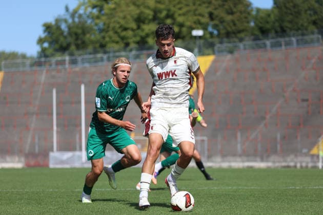 Football, Bavarian Regional League, FC Augsburg v SpVgg Greuther Fürth II