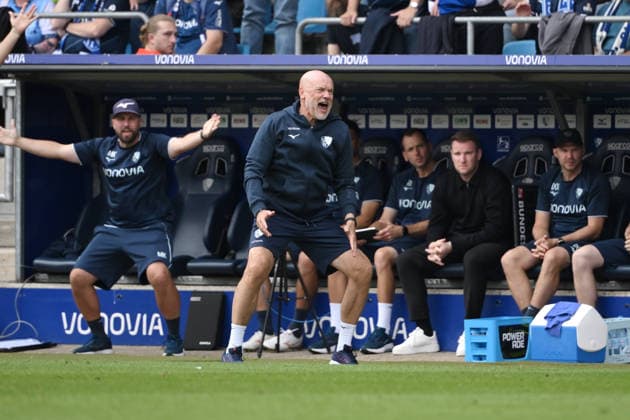 Trainer Uwe Rösler (VfL Bochum) 12.09.2026, Fussball 2. Bundesliga, Saison 2026 2027, 5. Spieltag, VfL Bochum - SpVgg Greuther Fürth DFL regulations prohibit any use of photographs as image sequences and or quasi-video Bochum Vonovia Ruhrstadion Nordrhein Westfalen Deutschland *** Coach Uwe Rösler, VfL Bochum, September 12, 2026, Soccer, 2. Bundesliga, 2026–2027 season, Matchday 5, VfL Bochum vs. SpVgg Greuther Fürth. DFL regulations prohibit any use of photographs as image sequences and or quasi-video. Bochum, Vonovia Ruhrstadion, North Rhine-Westphalia, Germany Team2