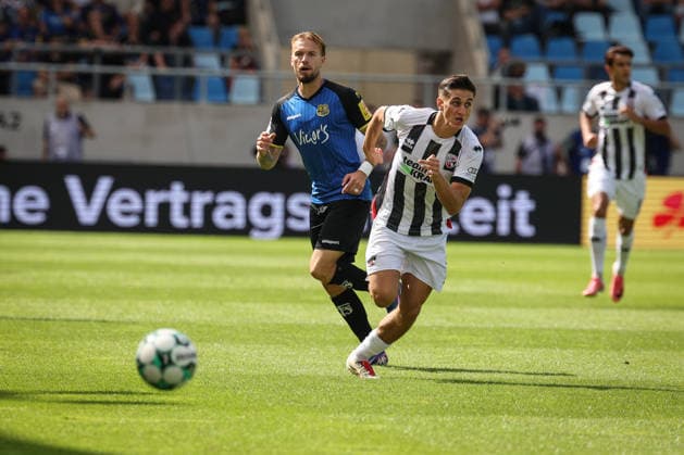 3rd Division, 2026–27 Season, Match 1: FC Saarbrücken vs. FC Ingolstadt 04, Emre Gül (No. 5), FCI, XXXXX, Photo by Jürgen Meyer, 3rd Division, 2026–27 Season, Match 1: FC Saarbrücken vs. FC Ingolstadt 04