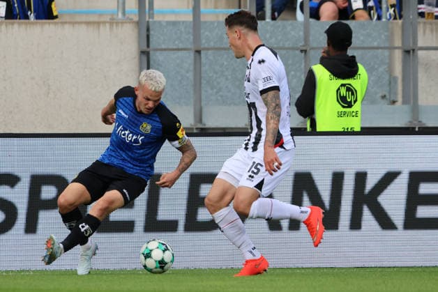September 12, 2026, Soccer, Men s, 3rd Division, 2026–2027 Season, 1 FC Saarbrücken vs. FC Ingolstadt 04, Florian Pick (1 FC Saarbrücken), Jonas Scholz (FC Ingolstadt 04), Saarbrücken, Ludwigsparkstadion, Saarland, Germany, DEU Copyright: xSebastianxBachx