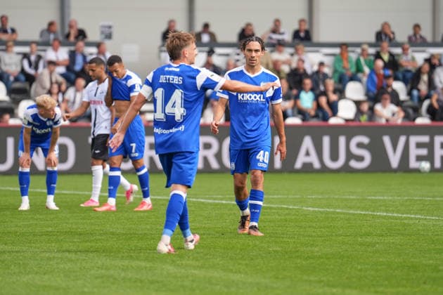 German Soccer, 3rd Division, Matchday 5, Sportclub Arena Verl, SC Verl vs. SV Meppen Thorben Deters SV Meppen, 14 Copyright: xMichelxWittex