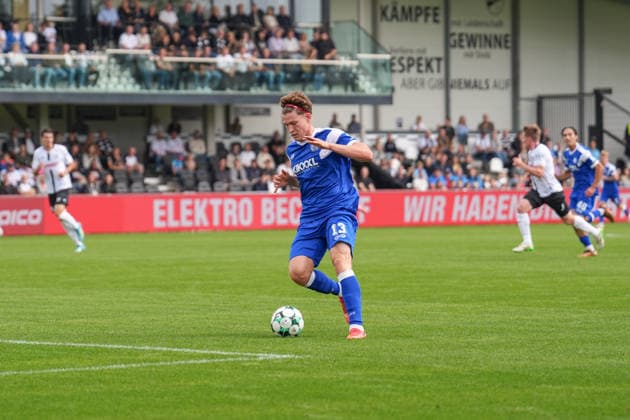 German Soccer, 3rd Division, Matchday 5, Sportclub Arena Verl, SC Verl vs. SV Meppen Richard Meier SV Meppen, 13 Copyright: xMichelxWittex