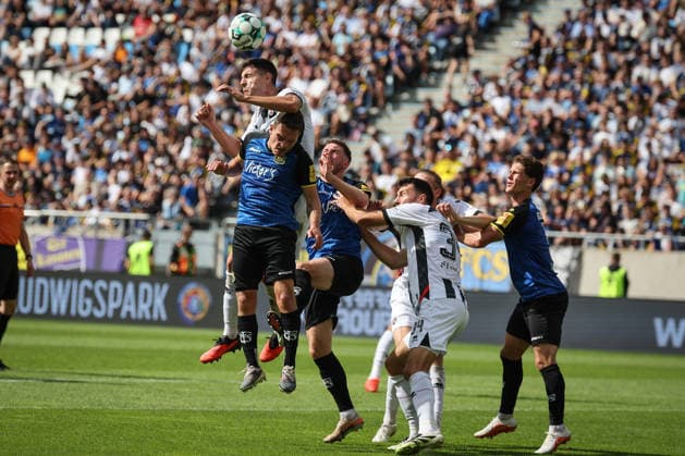 3rd Division Season 2026–27: 1. FC Saarbrücken vs. FC Ingolstadt 04, Georgios Antzoulas (No. 6), FCI XXXXX, Photo by Jürgen Meyer, 3rd Division Season 2026–27: 1. FC Saarbrücken vs. FC Ingolstadt 04