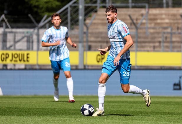 September 5, 2026, Germany, Stuttgart, Soccer, Regionalliga Südwest, SV Stuttgarter Kickers vs. SG Barockstadt Fulda Lehnerz, Luca Trslic (Kickers)