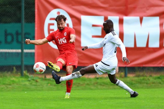 12 Gabriel Michalek Eimsbütteler TV, 80 Ousman Touray 1 FC Phönix Lübeck Men s Soccer I Regionalliga Nord I 2026–2027 Season I Matchday 8 I Eimsbütteler TV vs. 1 FC Phönix Lübeck I September 12, 2026 I Sportpark Hinschenfelde