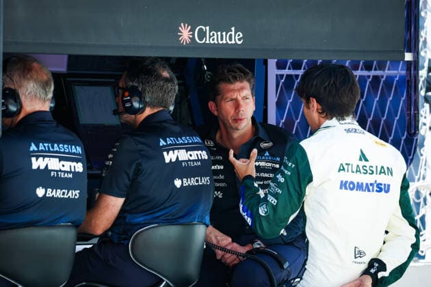 F1 - SPANISH GRAND PRIX 2026 VOWLES James, Team Principal of Williams F1 Team, ALBON Alexander (tha), Williams F1 Team FW48, portrait pitwall engineers during the 2026 Formula 1 Spanish Grand Prix, 14th round of the 2026 Formula One World Championship, WM, Weltmeisterschaft from September 11 to 13, 2026 on the Madring, in Madrid, Spain - MadridSpain  Copyright: xFLORENTxGOODENx