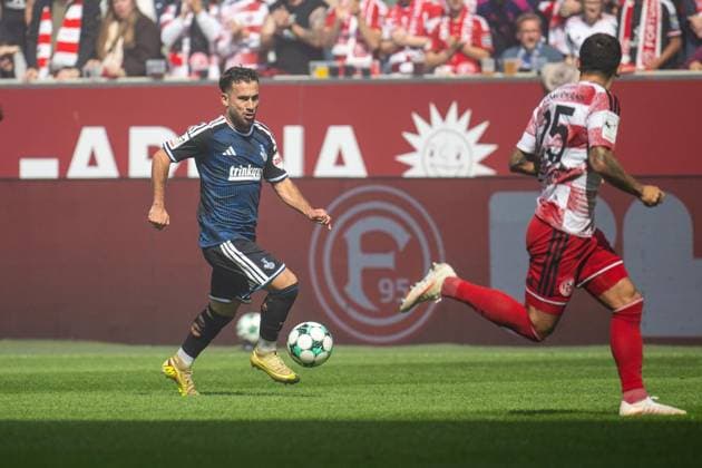3rd Division: Fortuna Düsseldorf vs. MSV Duisburg ** FOR EDITORIAL USE ONLY ** EDITORIAL USE ONLY ** p Soccer 3rd Division Fortuna Düsseldorf vs. MSV Duisburg on September 12, 2026, at the Merkur Spiel Arena in Düsseldorf Can Coskun Duisburg Düsseldorf Copyright JakobxKlos Copyright: JakobxKlos doc87kj5jdzwow1i42omaxr ,EDITORIAL USE ONLY Copyright: JakobxKlos