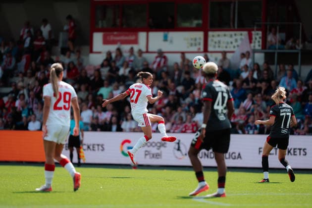 12.09.26, Women, Football, Google Pixel Frauen Bundesliga, Season 2026 2027, 1.FC Köln vs. 1.FC Union Berlin, Matchday 4 Shot by Laura Feiersinger ( 27 - 1. FC Köln) Cologne Franz-Kremer-Stadium NRW Deutschland